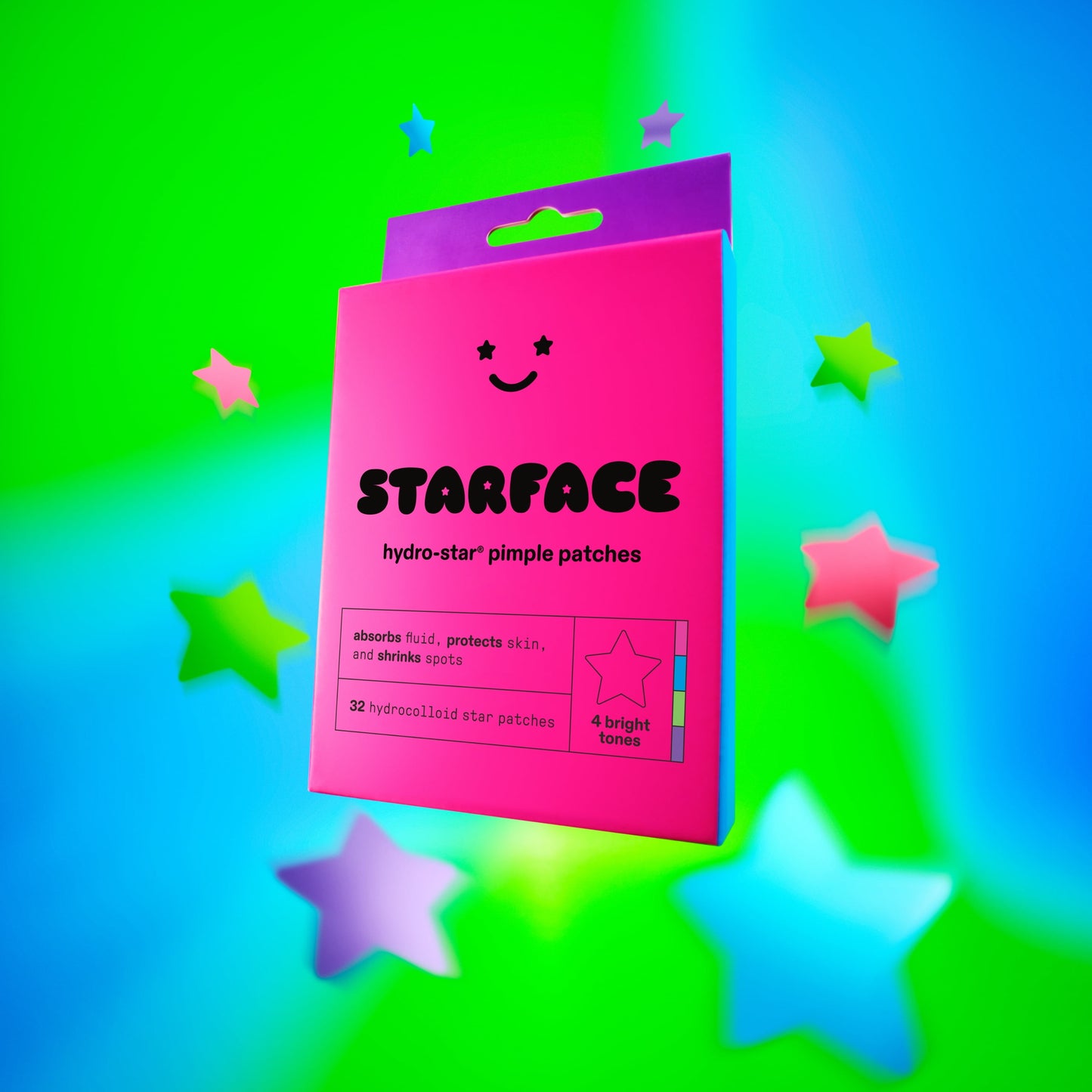 (3 Pack) Hydro-Star® Party Pack Pimple Patches - 32Ct