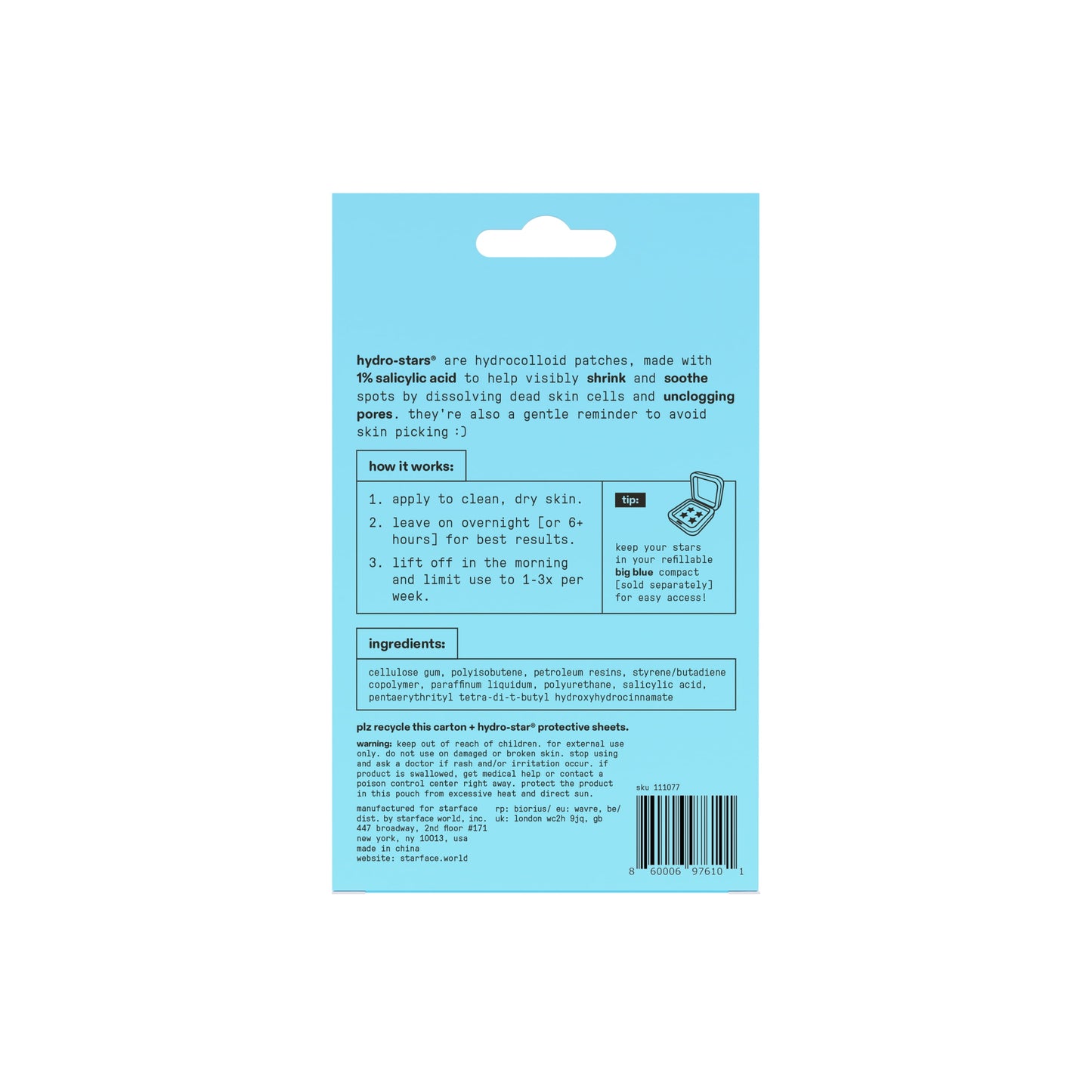 Hydro-Star® + Salicylic Acid Patches - 32Ct