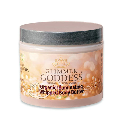 Subtle Level 1 Diamond Shimmer Organic Whipped Body Butter Moisturizing 4.0 Oz